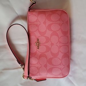 Coach Nolita 19 inch signature canvas